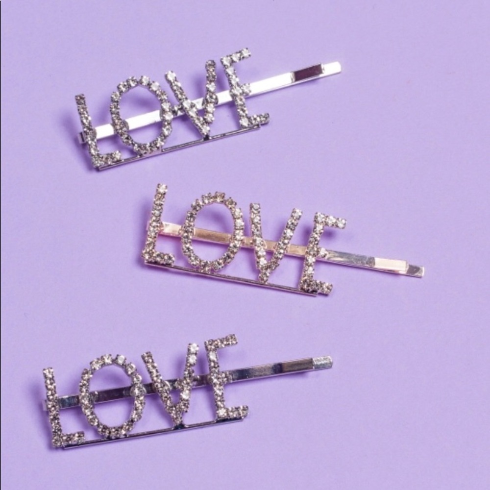 Stocking Stuffer: 2 for $9 Blinged out Hair Pins
